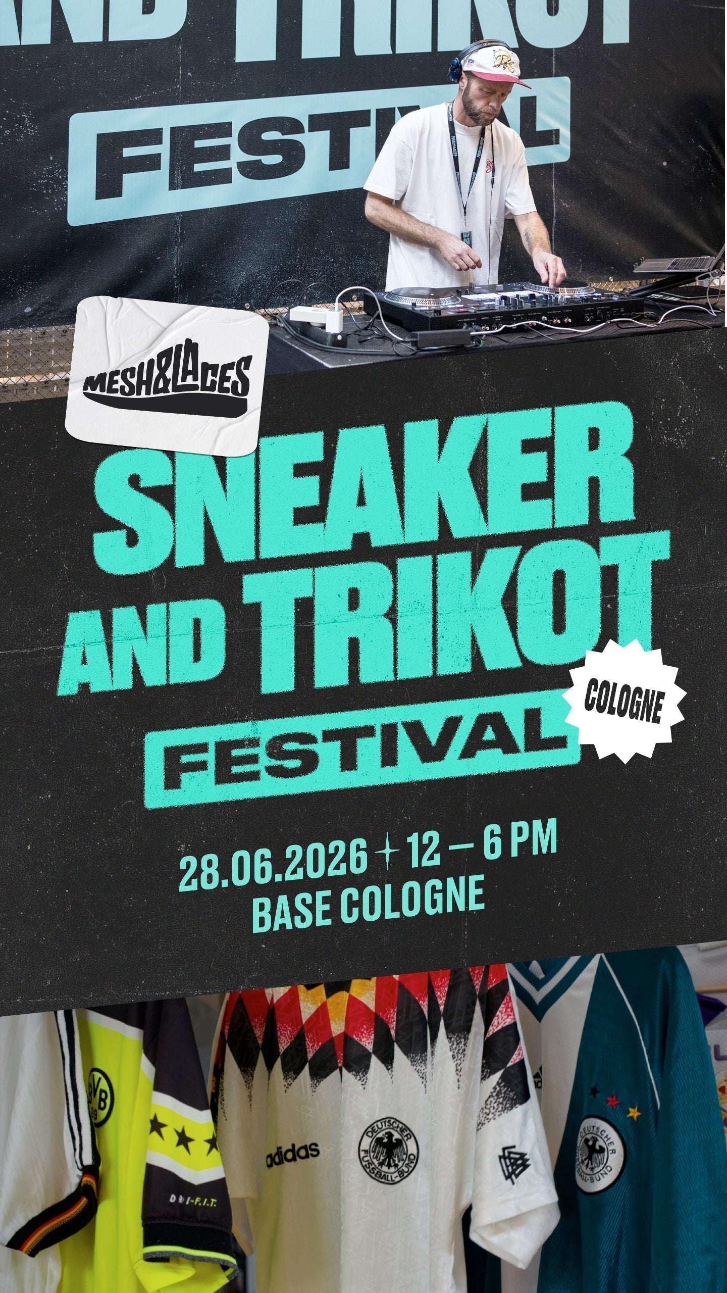 Aussteller beim Sneaker & Trikot Festival in Köln 2026