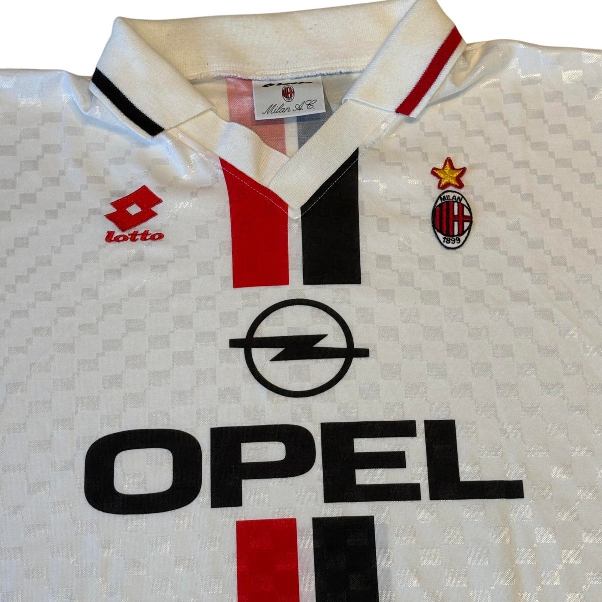 AC Mailand Auswärtstrikot 1995/96 - L